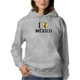 thumbnail image 1 of I Love Mexico, Burrito Hoodie Women -Smartprints Designs, Female x-Large, 1 of 4