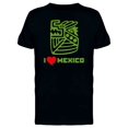 thumbnail image 1 of I Love Mexico Lion Statue Tee Men's -Image by Shutterstock, 1 of 2