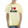 thumbnail image 1 of I Love Miami Tie-Dye Cyclone Women -Smartprints Designs, Female Large, 1 of 2