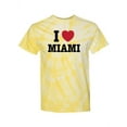 thumbnail image 1 of I Love Miami. Tie-Dye Cyclone Women -Smartprints Designs, Female Medium, 1 of 2