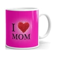 thumbnail image 1 of I Love Mom With Heartâ€™s Happy Motherâ€™s Day Coffee Tea Ceramic Mug Office Work Cup Gift 15 Oz, 1 of 3