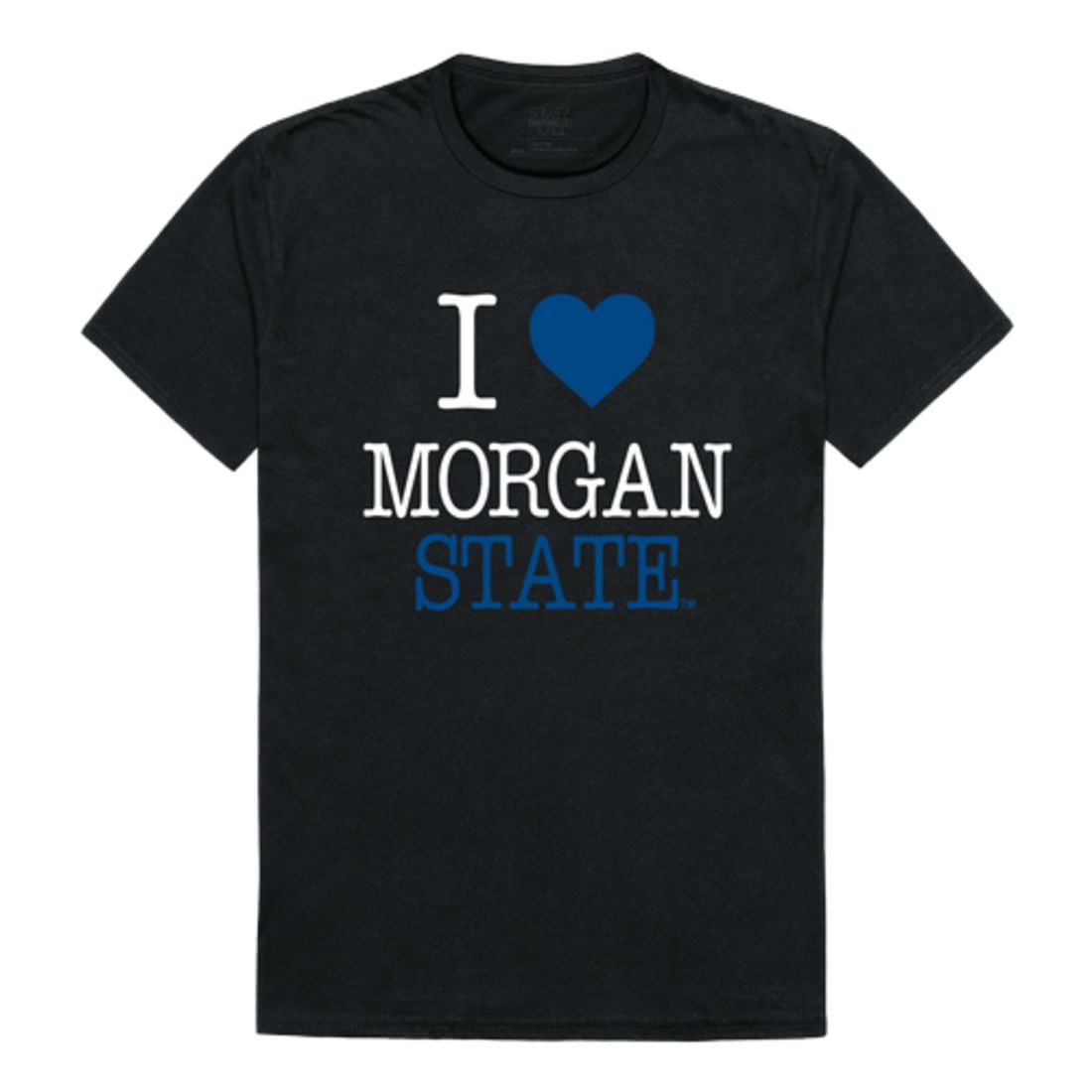 I Love State University Bears TShirt Black Small