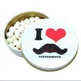 thumbnail image 1 of I Love Moustache Peppermints Candy Tin, 1 of 2