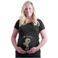 thumbnail image 1 of I Love Mummy Cute Halloween Pun Women's Maternity T Shirt Tee Brisco Brands 2X, 1 of 7
