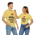 thumbnail image 1 of I Love Muscle Cars Unisex Jersey Short Sleeve Tee, 1 of 10
