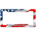 thumbnail image 1 of I Love My - American Pit Bull Terrier - Plastic License Plate Frame, 1 of 1