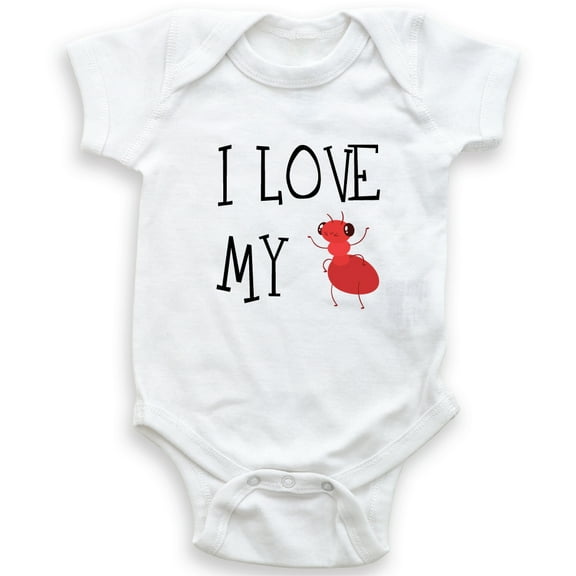 I Love My Aunt - Baby Bodysuit - Unisex Clothing - Baby Boy - Baby Girl