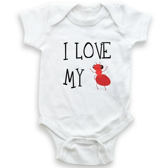 I Love My Aunt - Baby Bodysuit - Unisex Clothing - Baby Boy - Baby Girl