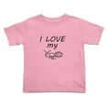 thumbnail image 1 of I Love My Aunt Cute Toddler T-Shirts for Boys Girls (Pink, Youth XL), 1 of 5