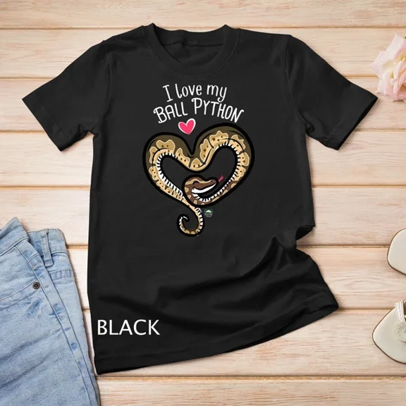I Love My Ball Python Snake T-Shirt Unisex T-Shirt