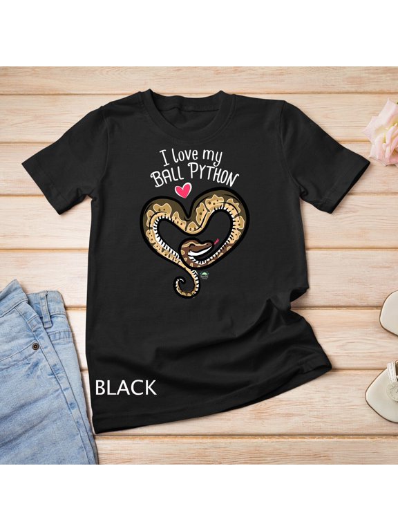 I Love My Ball Python Snake T-Shirt Unisex T-shirt