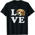 thumbnail image 1 of I Love My Beagle T-Shirt | Beagle Puppy Dog Graphic Tee, 1 of 4