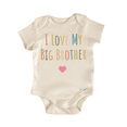 thumbnail image 1 of I Love My Big Brother - Baby Bodysuit, 1 of 6