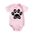 thumbnail image 1 of I Love My Big Brother - Baby Clothes - Funny Newborn Bodysuit Outfits for Boys And Girls Medium Pink-style-1 0-3M, 1 of 4