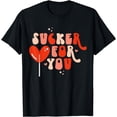 thumbnail image 1 of I Love My Boyfriend Cool Funny Valentines Day for Women T-Shirt, 1 of 3
