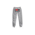 thumbnail image 1 of I Love My Boyfriend Sweatpants (M, Grey), 1 of 7