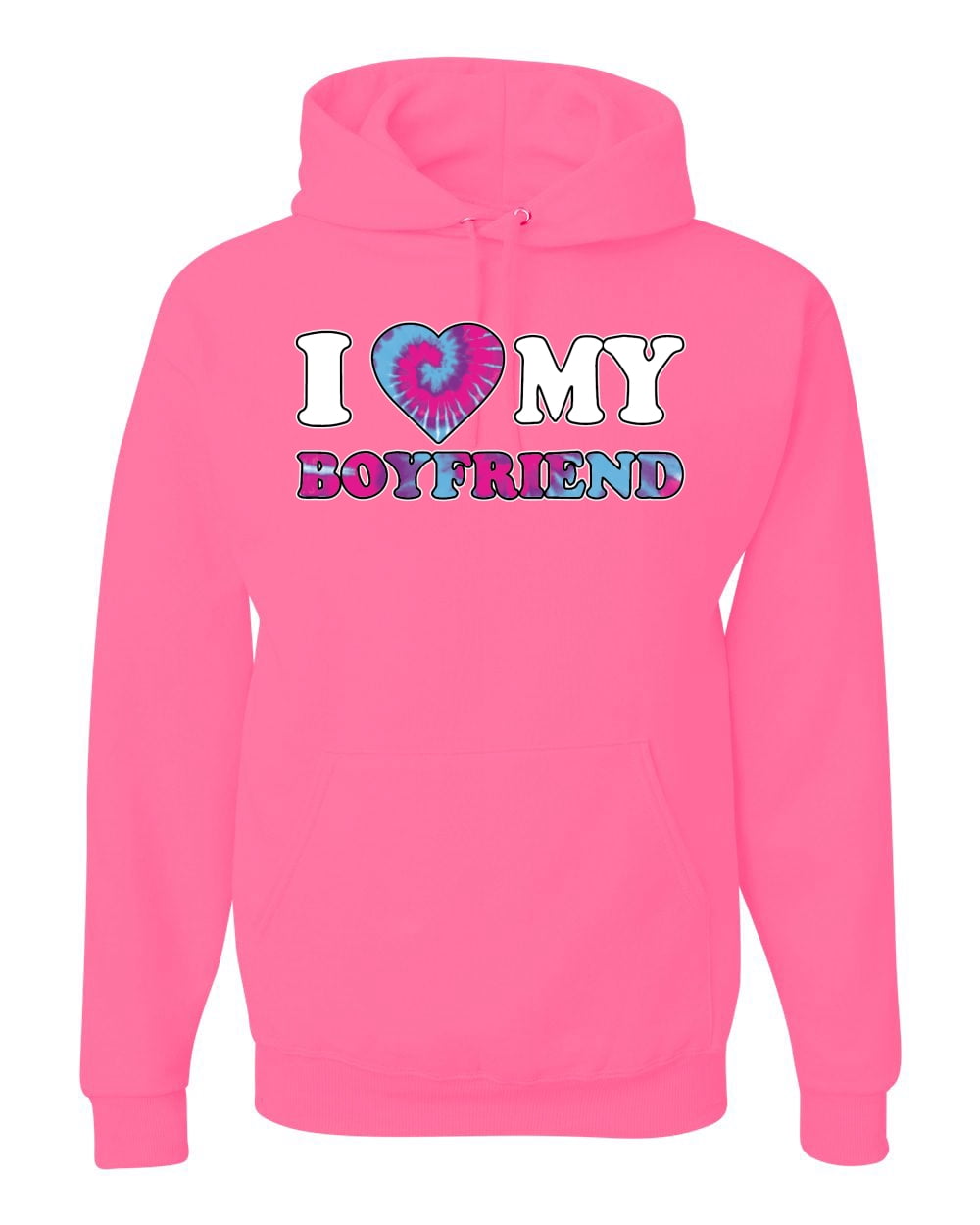 I love my boyfriend cheap hoodie