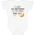 thumbnail image 1 of I Love My Brothers To The Moon And Back Baby Bodysuit Family You Bros Bodysuit Cute Baby Onesie, BABY BODYSUIT LAT 4424, 1 of 3