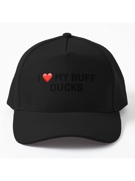I Love My Buff Ducks Baseball Hat, Waterfowl Breed Appreciation Graphic Design, Classic Cap