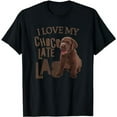 thumbnail image 1 of I Love My Chocolate Lab T-Shirt, 1 of 5