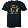 thumbnail image 1 of I Love My Chow Chow T-Shirt Retro Dog Lovers Cute Animal Pets Tees Unisex, 1 of 2