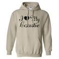thumbnail image 1 of I Love My Coastie Hooded Sweatshirt, 1 of 1