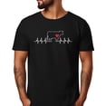 thumbnail image 1 of I Love My Cow Valve EKG Heartbeat Heart Patient T-Shirt, 1 of 5