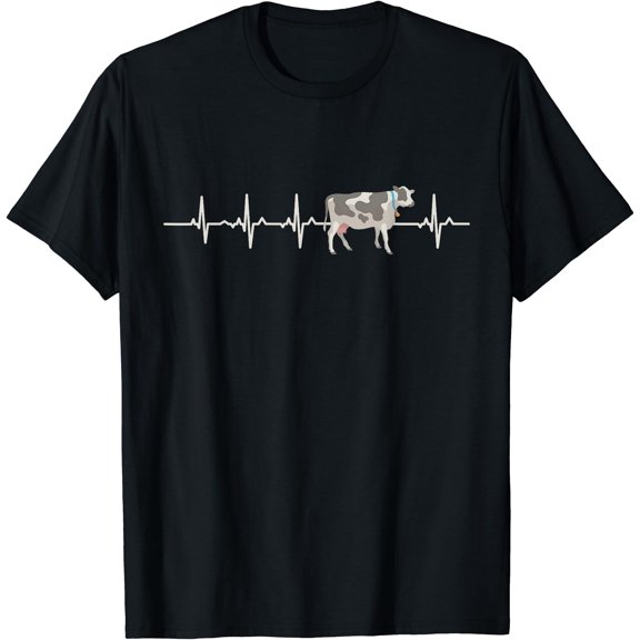 I Love My Cow Valve Funny Heartbeat Patient Gift Men Women T-Shirt, Unisex T-Shirt