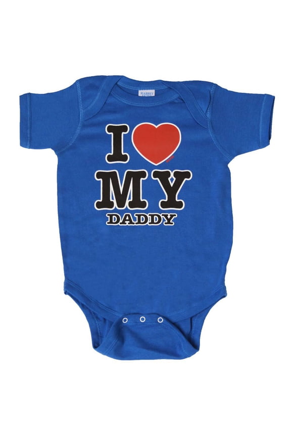 I Love My Daddy Bodysuit, Royal 6 months