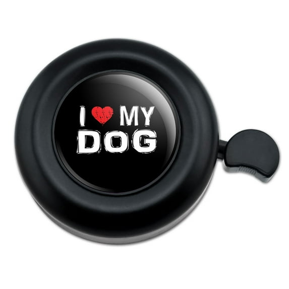 I Love My Dog Stylish Bicycle Handlebar Bike Bell