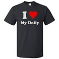 thumbnail image 1 of I Love My Dolly T shirt I Heart My Dolly Tee Gift, 1 of 2