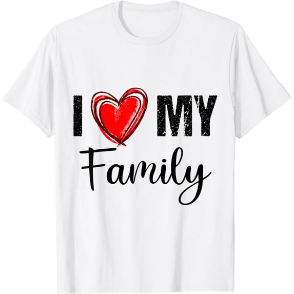I Love My Family Relatives Party Families Reunion T-Shirt