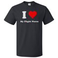 thumbnail image 1 of I Love My Flight Nurse T shirt I Heart My Flight Nurse Tee Gift, 1 of 2