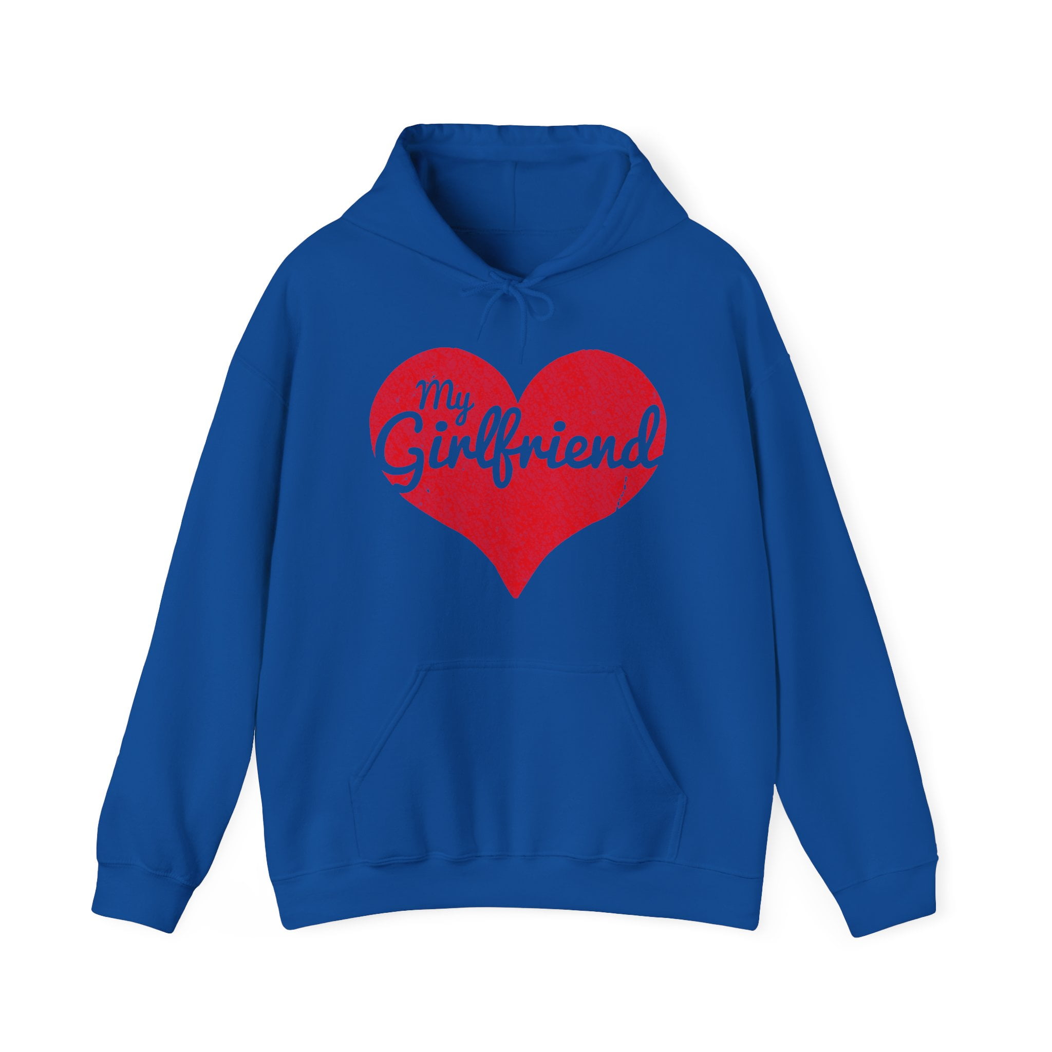 I Love My Girlfriend Graphic Hoodie Sweatshirt, Sizes S-5XL