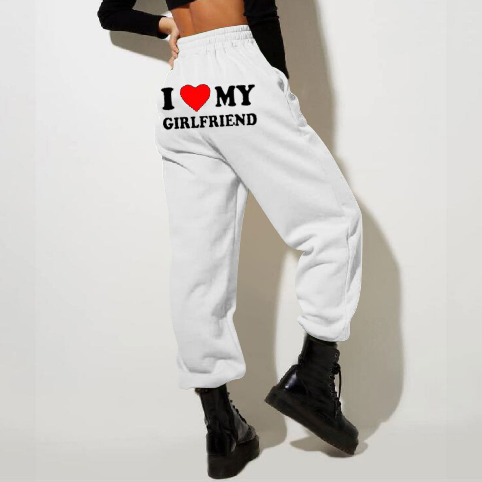 Girlfriend sweatpants sale