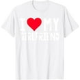 thumbnail image 1 of I Love My Girlfriend Shirt I Heart Girlfriend Love MY GF T-Shirt, 1 of 4