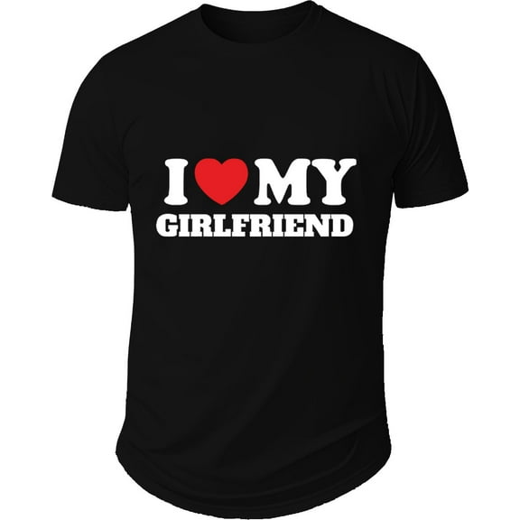 I Love My Girlfriend T Shirt, I Heart My Girlfriend Shirt, Valentines Day Shirts For Women Man