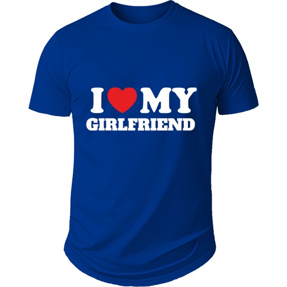 I Love My Girlfriend T Shirt, I Heart My Girlfriend Shirt, Valentines Day Shirts For Women Man