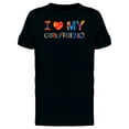 thumbnail image 1 of I Love My Girlfriend  T-Shirt Men -Image by Shutterstock, Male Small, 1 of 2