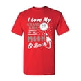 thumbnail image 1 of I Love My Grand Kids To The Moon And Back Funny Humor DT Adult T-Shirt Tee, 1 of 2