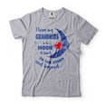 thumbnail image 1 of I Love My Grandkids To The Moon And Back Shirt Cute Family Shirt Grandma Grandpa Gifts (Large Grey), 1 of 6