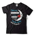 thumbnail image 1 of I Love My Grandkids To The Moon And Back Shirt Cute Family Shirt Grandma Grandpa Gifts (Small Black), 1 of 6