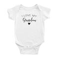 thumbnail image 1 of I Love My Grandma Cute Baby Bodysuit Boy Girl Unisex Baby Clothes, 1 of 5