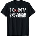thumbnail image 1 of I Love My Hot Asian Boyfriend I Love My Asian Boyfriend BF T-Shirt, 1 of 4
