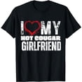 thumbnail image 1 of I Love My Hot Cougar Girlfriend - Heart My Hot Cougar GF T-Shirt, 1 of 5