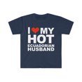 thumbnail image 1 of I Love My Hot Ecuadorian Husband Marriage Ecuador Wife Unisex T-shirt S-3XL, 1 of 2