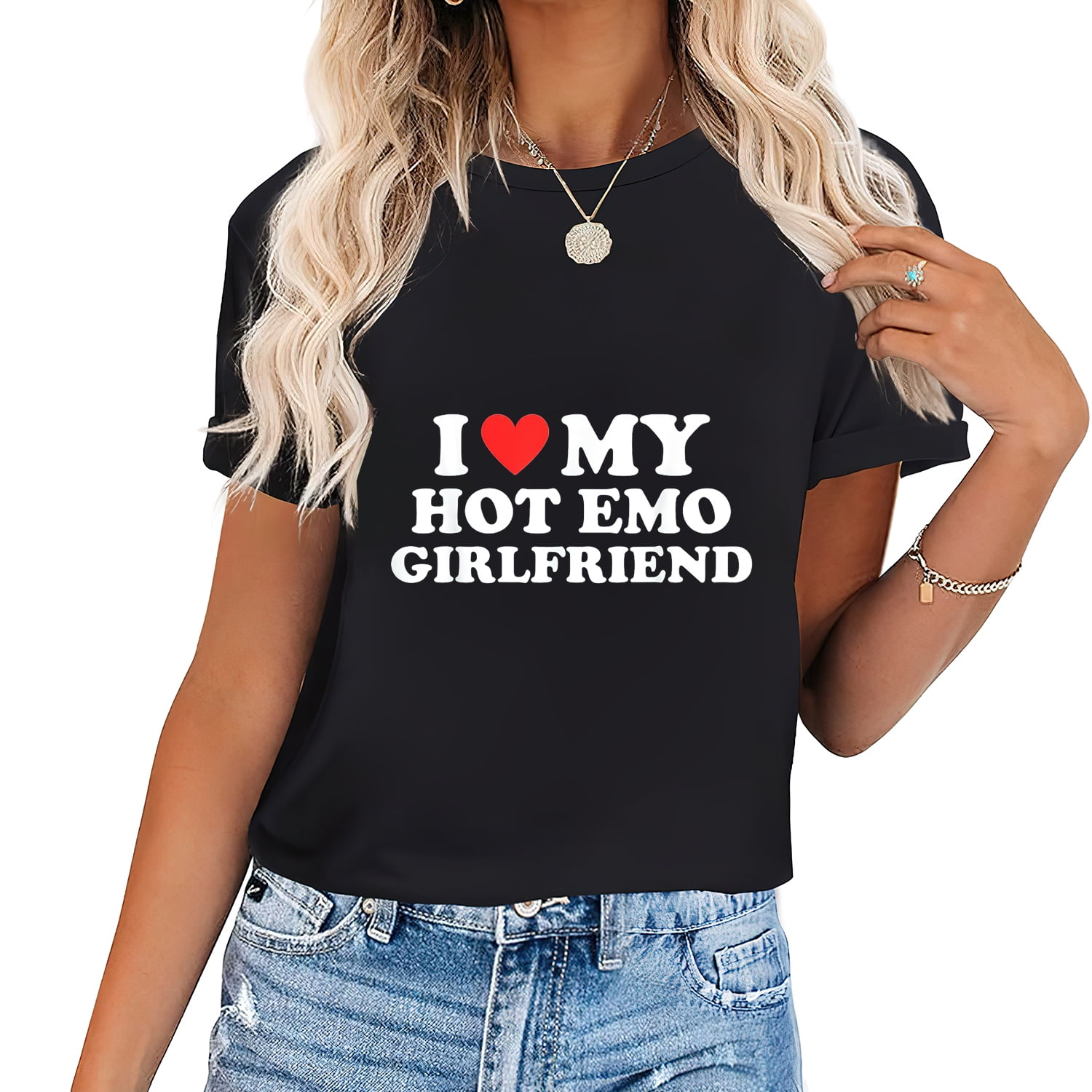  Love Emo Boys Heart Trendy Egirl Eboy GF Aesthetic Vibe T-Shirt  : Clothing, Shoes & Jewelry