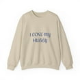 thumbnail image 1 of I Love My Hubby- Unisex Heavy Blend™ Crewneck Sweatshirt, 1 of 4