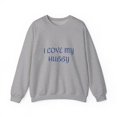 thumbnail image 1 of I Love My Hubby- Unisex Heavy Blend™ Crewneck Sweatshirt, 1 of 4