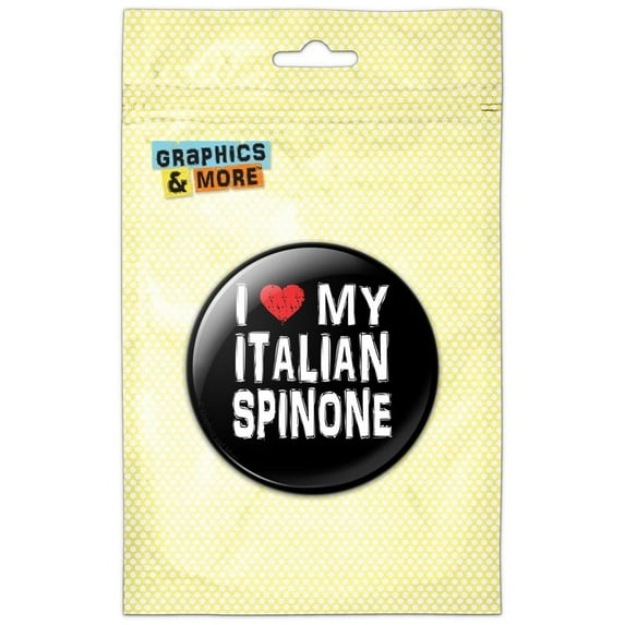 I Love My Italian Spinone Stylish Refrigerator Button Magnet